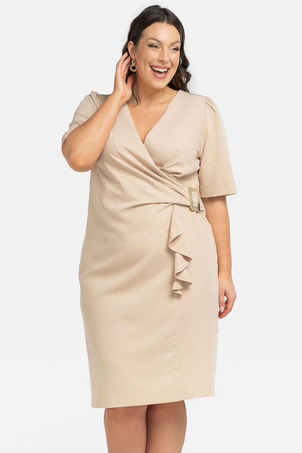 Plus size dress model 196891